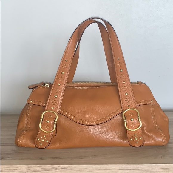 MK saddle bag Y2k 90’s 2000’s Michael Kors Vintage retro Leather satchel Handbag - Picture 1 of 7